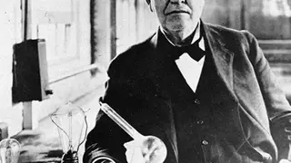 Thomas Edison, inventor of the lightbulb.