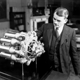 Frank Whittle, Inventor of the Turbojet Engine.