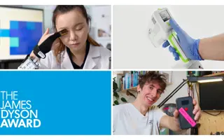 A collage of James Dyson Award Global Winners from 2021.