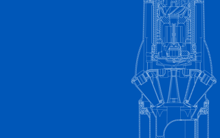 An illustration of the Dyson V12 Detect Slim Animal™ vacuum cleaner on a blue background.