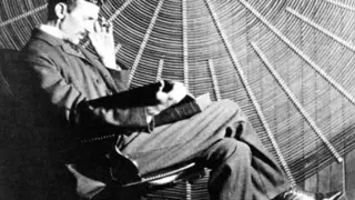 Nikola Tesla, inventor of The Tesla Coil.