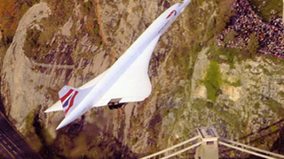 Concorde plane.