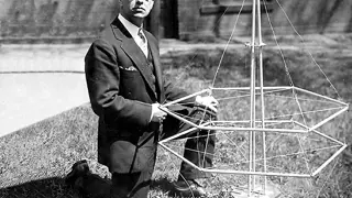 Richard Buckminster Fuller, inventor of the geodesic dome.