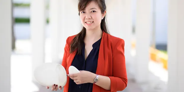 Agnes Xue, inventor of Luna from the James Dyson Award.